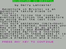 Adventure in Bristol (1996)(CSSCGC)